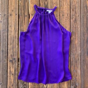 Diane Von Furstenberg 100% Silk Sleeveless Blouse